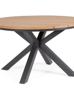 Bizzotto Tavoli>TAVOLO ZELMAR D130 ANTRACITE YK13