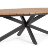 Bizzotto Tavoli>TAVOLO ZELMAR 218X115 ANTRACITE YK13