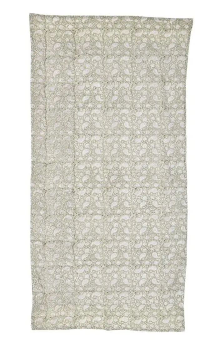 Bizzotto Accessori In Tessuto|Coperte>TELO MARE HELOISE BIANCO-VERDE 90X180
