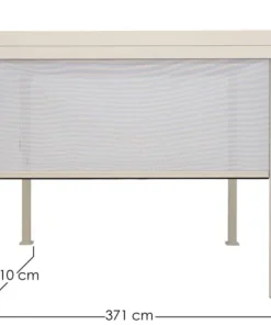 Bizzotto Pergole E Gazebo>TENDA RULLO PERGOLA OCEAN LATO 4M SETA