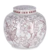 Bizzotto Vasi>VASO CAI C-TAPPO BOMB ROSSO BIANCO H18