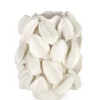 Bizzotto Vasi>VASO CARAMBOLA BIANCO H31