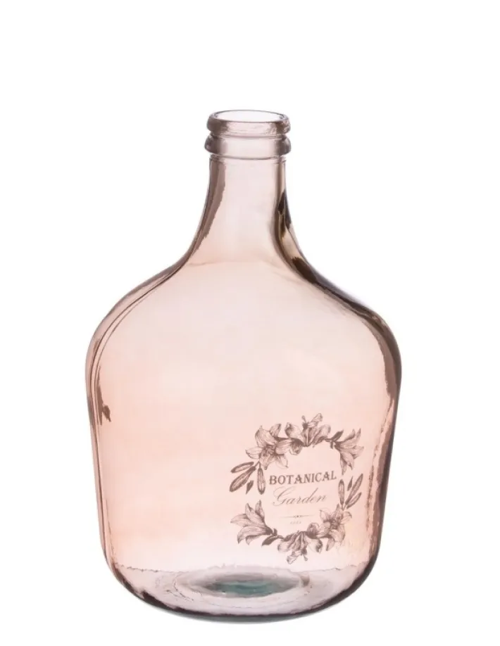 Bizzotto Vasi>VASO DAMIGIANA SCRAPPY VT ROSA H42