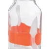 Bizzotto Vasi>VASO ERIDANUS VT ARANCIO BIANCO H24,5