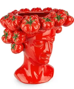 Bizzotto Vasi>VASO GAZPACHO LADY ROSSO H29