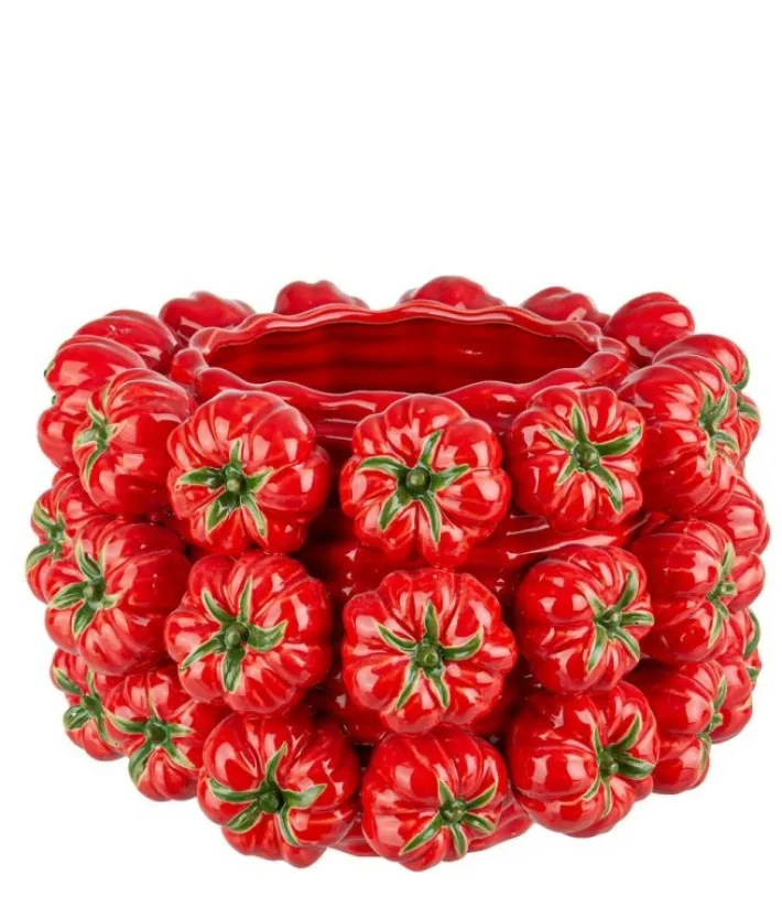 Bizzotto Vasi>VASO GAZPACHO ROSSO H22