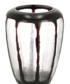 Bizzotto Vasi>VASO KIRINDA SVAS VT TRASPARENT NERO H35