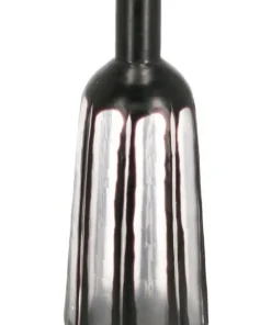Bizzotto Vasi>VASO KIRINDA VT TRASPARENTE NERO H38