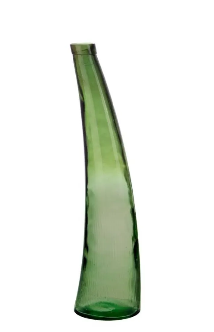 Bizzotto Vasi>VASO LOOPY CURVO VT VERDE H80