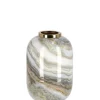 Bizzotto Coprivasi>VASO MARSHA TO BIANCO GRIGIO ORO H25