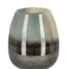 Bizzotto Vasi>VASO MERCURY BOMB VT MARRONE H26,2