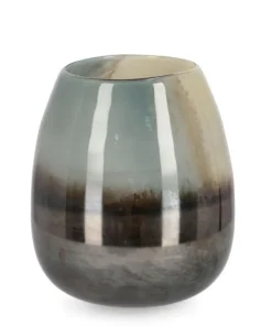 Bizzotto Vasi>VASO MERCURY BOMB VT MARRONE H26,2