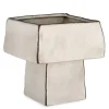 Bizzotto Vasi>VASO NIKOS QUADRATO ALTO BIANCO H24,5