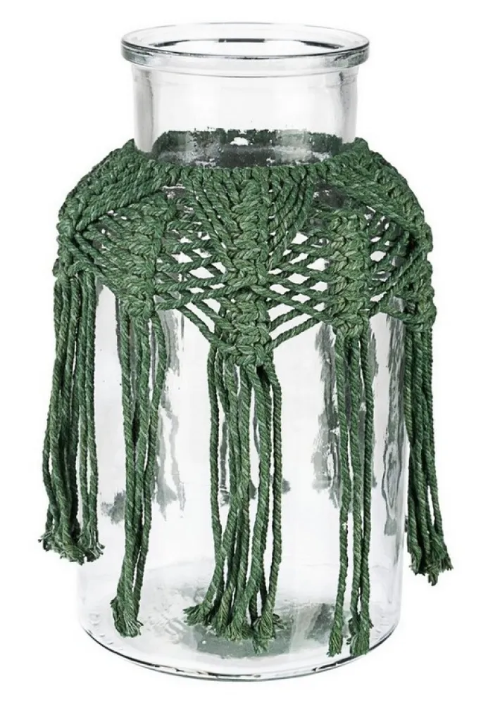 Bizzotto Vasi>VASO PERUVIAN CIL VERDE H25