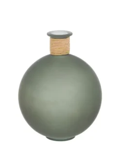 Bizzotto Vasi>VASO ROTANG BOMB VT VERDE H25