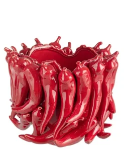 Bizzotto Vasi>VASO SPICY ROSSO H20,5