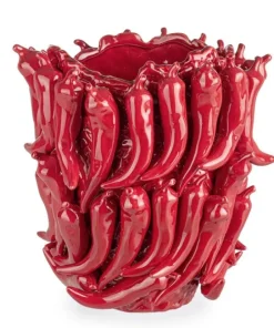 Bizzotto Vasi>VASO SPICY ROSSO H32