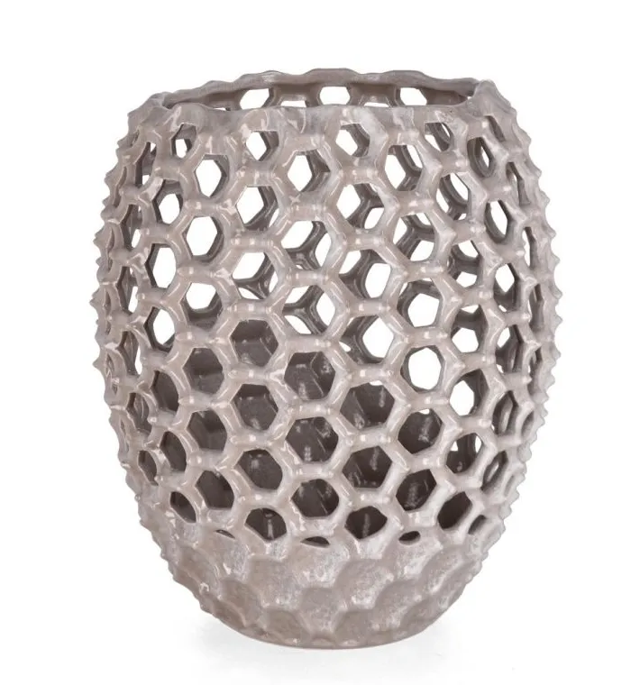 Bizzotto Vasi>VASO TAIYO BOMB BIANCO H39