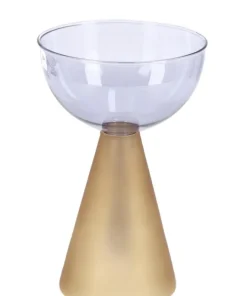 Bizzotto Vasi>VASO TEMPEL VT BLU ARANCIO H20,5