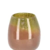 Bizzotto Vasi>VASO VENUS BOMB VT VERDE ARANCIO H18,6