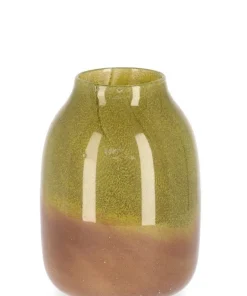 Bizzotto Vasi>VASO VENUS VT VERDE ARANCIO H21,2