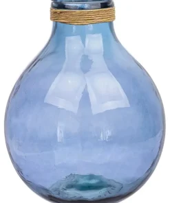 Bizzotto Vasi>VASO VT ROTANG BLU COBALTO H47,5