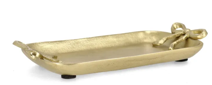 Bizzotto Decorazione Tavola>VASSOIO DECOR ALEXIS ORO 26X14,5