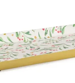 Bizzotto Decorazione Tavola>VASSOIO DECOR SYLVAN RET AGRIFOG 29,5X17