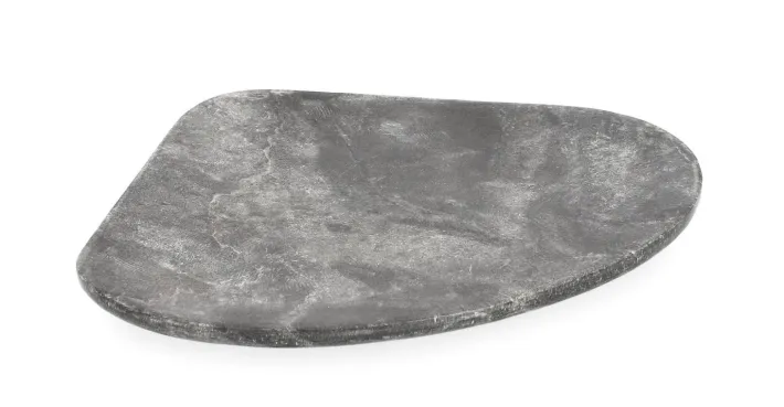 Bizzotto Coprivasi>VASSOIO DECORAT KANDY MARMO GRIGIO 30X26