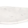 Bizzotto Coprivasi>VASSOIO DECORAT KANDY MARMO BIANCO 30X26