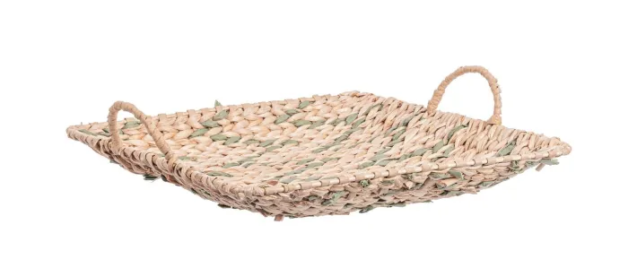 Bizzotto Ceste Decorative>VASSOIO HEAVING QU VERDE 34X34