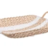 Bizzotto Ceste Decorative>VASSOIO HEAVING RETT BIANCO 38X28
