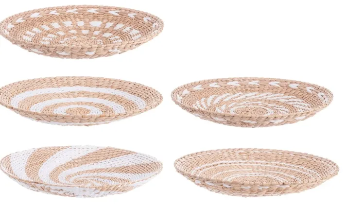 Bizzotto Ceste Decorative>VASSOIO ISLAS TO BIANCO ASS5 D50