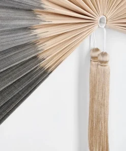 Bizzotto Decorazioni Parete>VENTAGLIO DECOR NANKA NERO BEIGE 43X89