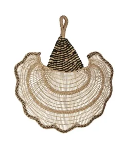 Bizzotto Decorazioni Parete>VENTAGLIO DECOR PARETE NANKA NERO 55X58