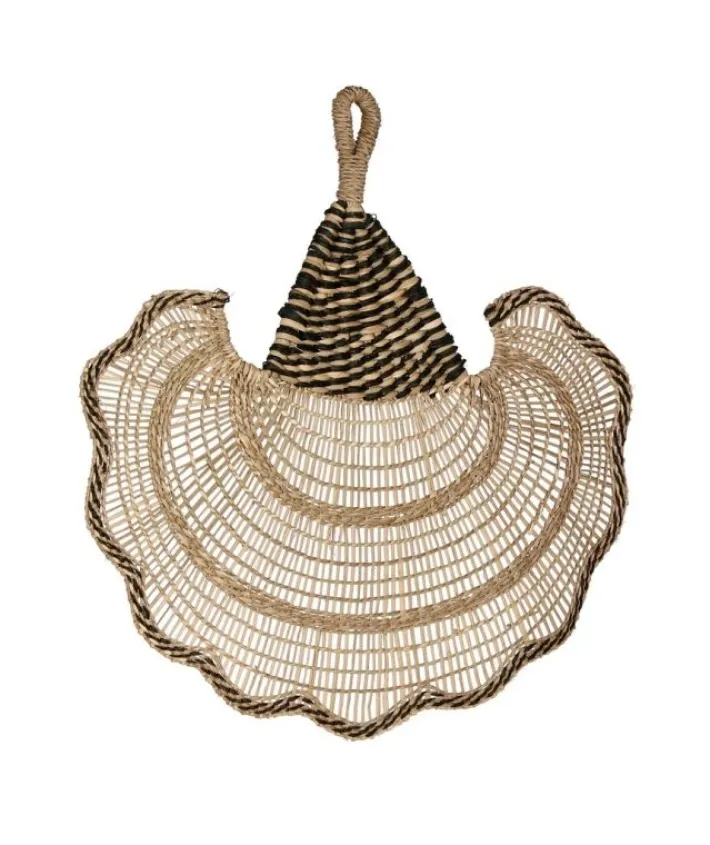 Bizzotto Decorazioni Parete>VENTAGLIO DECOR PARETE NANKA NERO 55X58