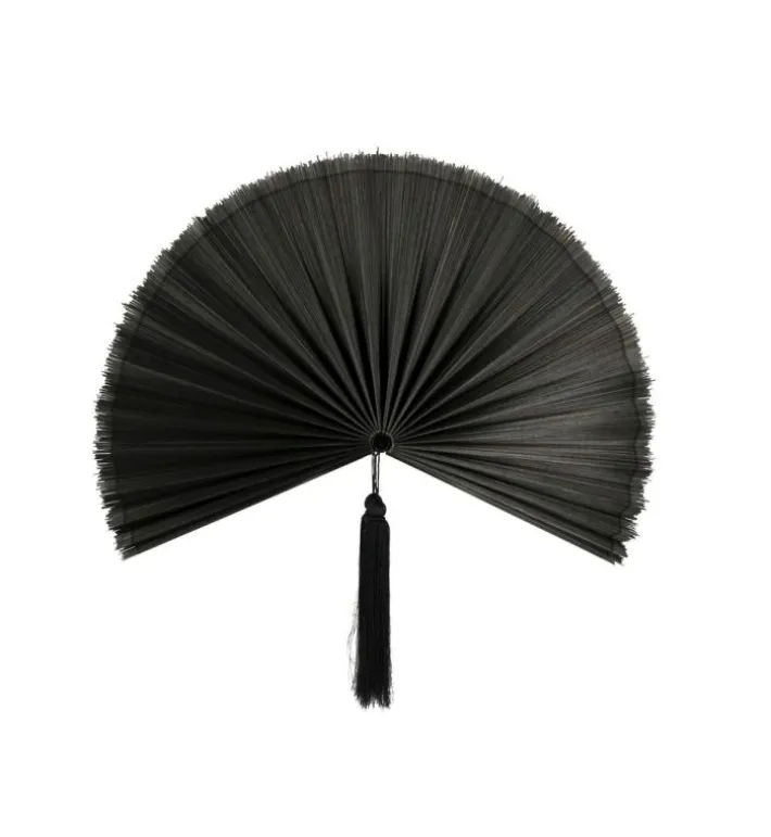 Bizzotto Decorazioni Parete>VENTAGLIO DECORATIVO NANKA NERO 39X81