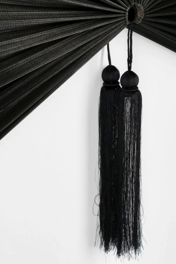 Bizzotto Decorazioni Parete>VENTAGLIO DECORATIVO NANKA NERO 39X81