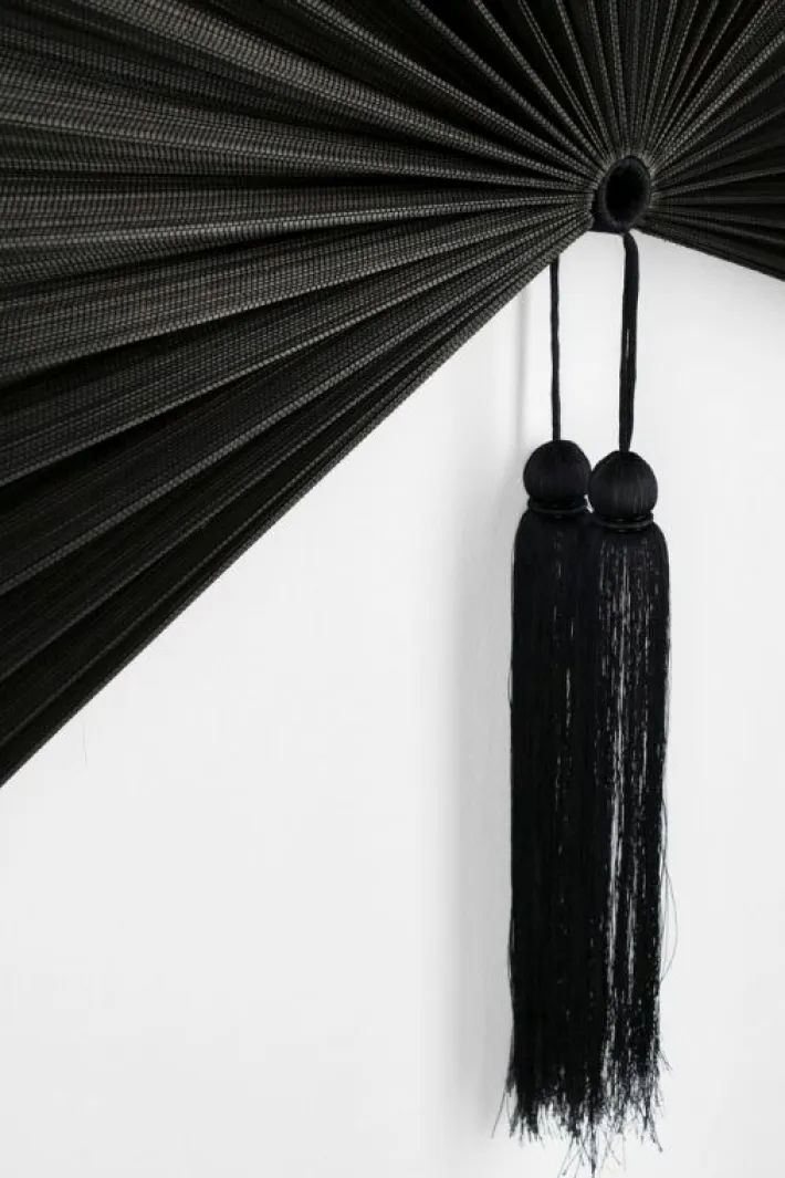 Bizzotto Decorazioni Parete>VENTAGLIO DECORATIVO NANKA NERO 60X123
