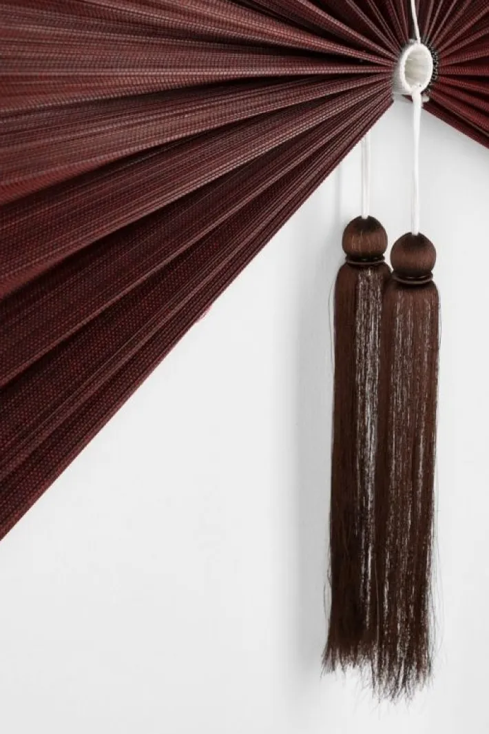 Bizzotto Decorazioni Parete>VENTAGLIO DECORATIVO NANKA ROSSO 39X81