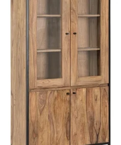 Bizzotto Vetrine>VETRINA IN LEGNO SHEESHAM - NARTAN
